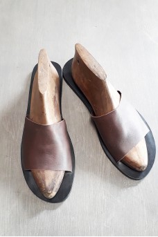 Sandal Slop Leather 