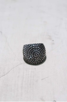 Spiral Ring With Polish