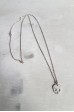 Necklace Silver Chain with Small Skull