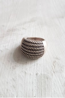 Half Spiral Ring Polish